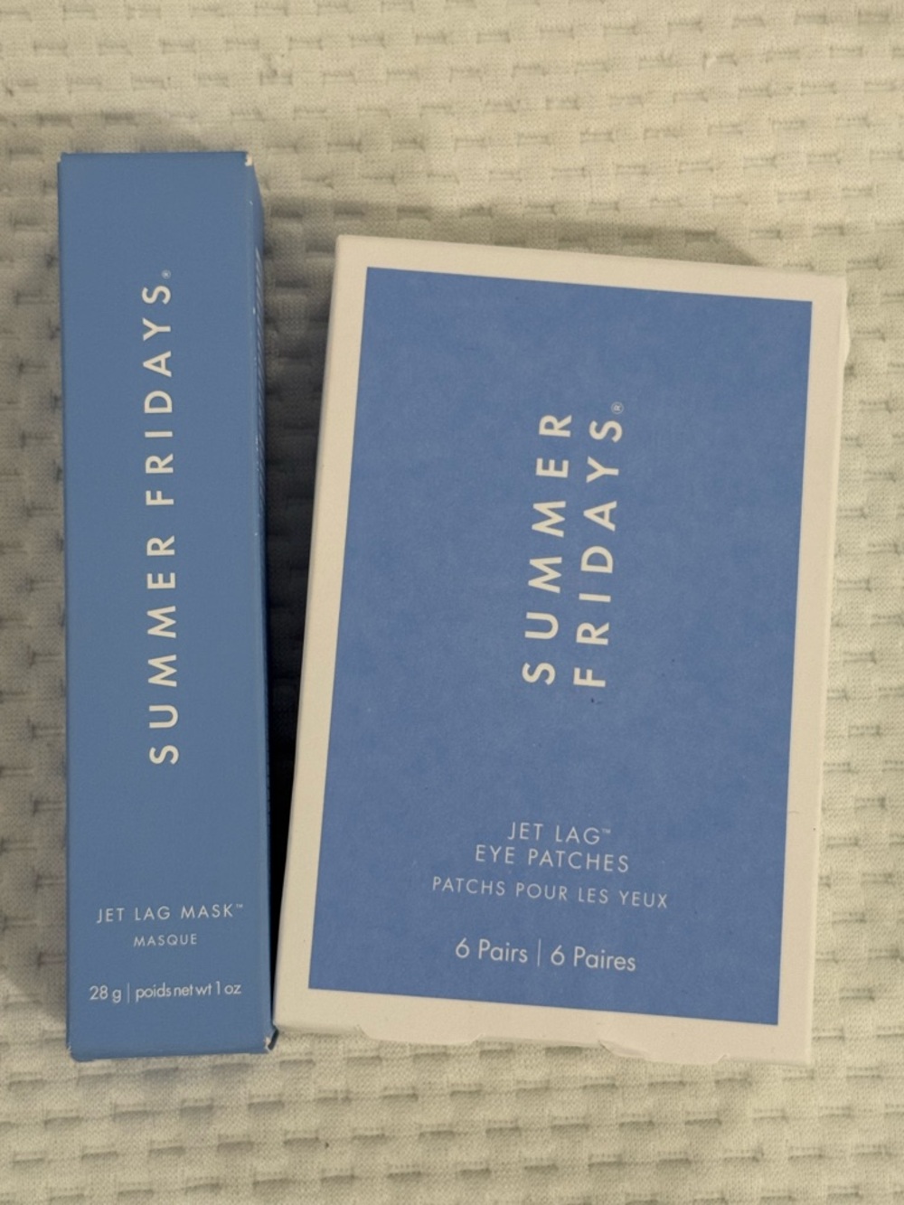 Summer Fridays Jet Lag Eye Patches & Mask Set
